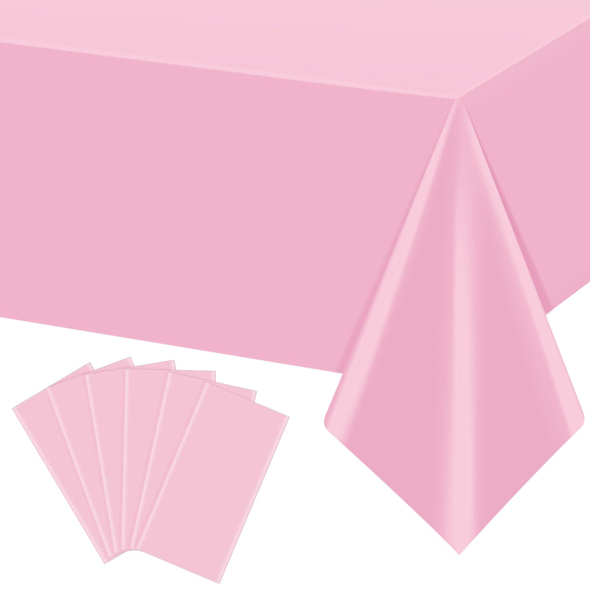 YIDAKO Disposable Plastic Tablecloth for Party Events