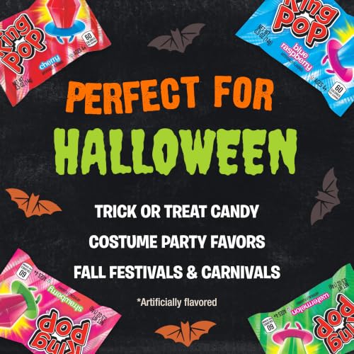 30-Count Ring Pop Lollipops Variety Pack for Party Favors