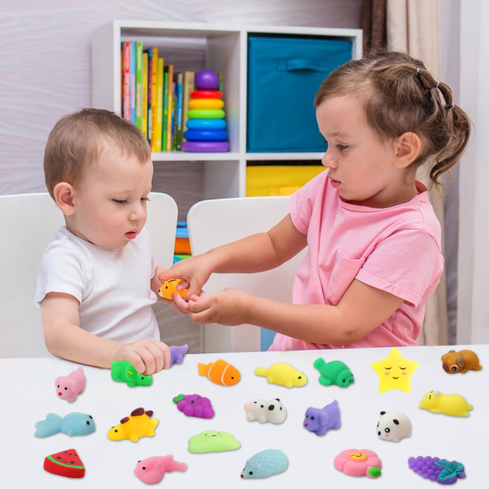 Kawaii Mini Animal Squishy Toys for Kids Party Favors
