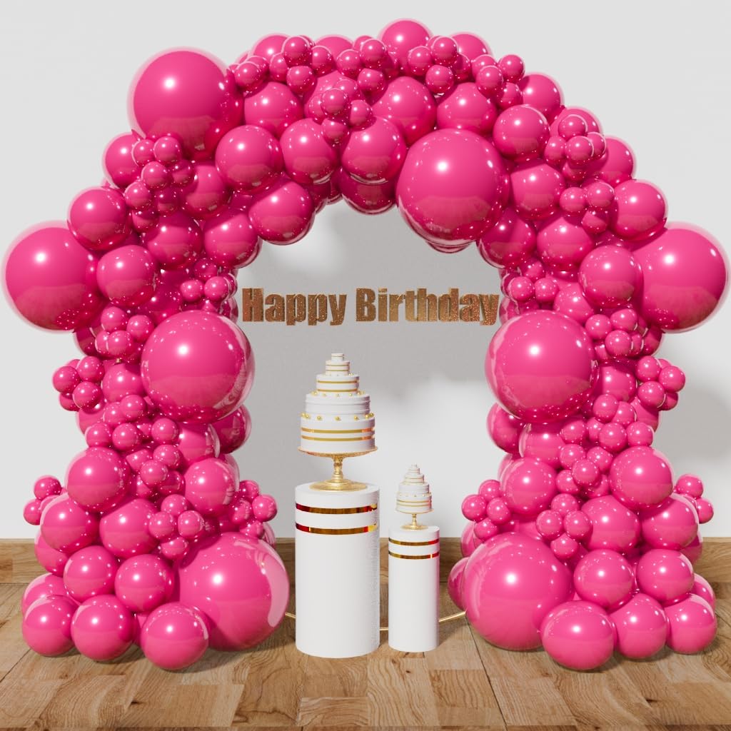 111-Piece Rainbow Balloon Arch & Garland Kit for Parties
