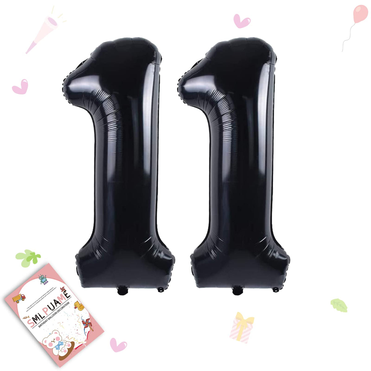 40-Inch Jumbo Foil Number Balloon for Birthday Parties