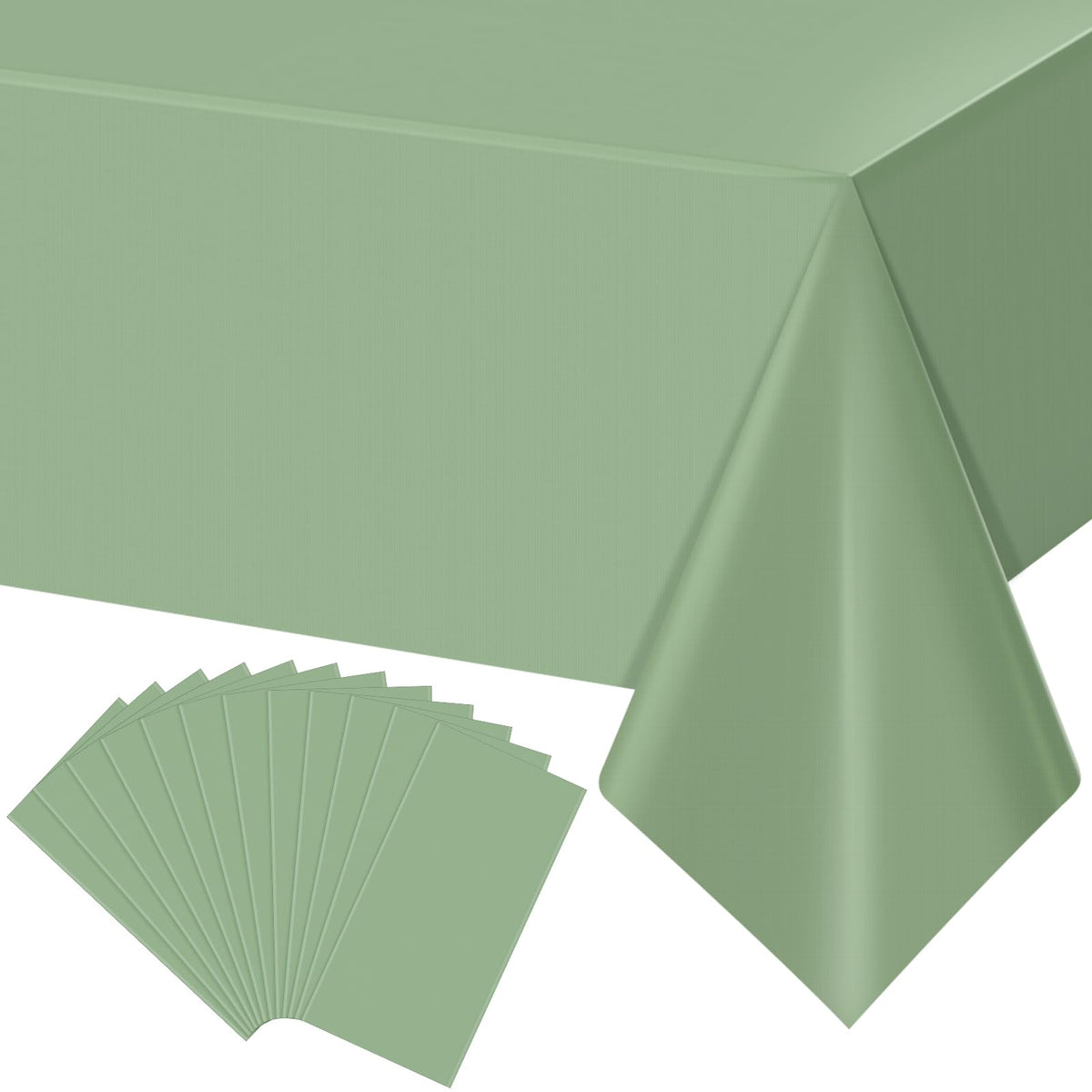 YIDAKO Disposable Plastic Tablecloth for Party Events