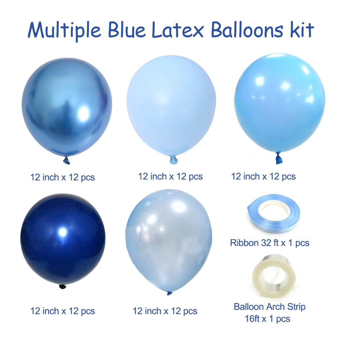 Latex Balloons for Birthdays, Weddings & Baby Showers