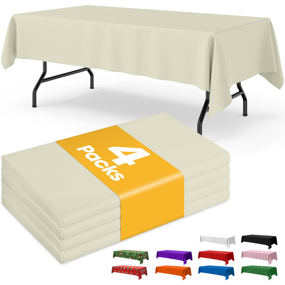 Niuara Plastic Table Cloth Disposable