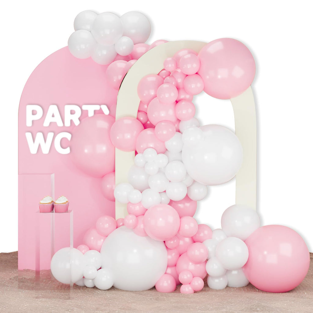 140-Piece Mixed-Size Balloon Pack for Party Decorations