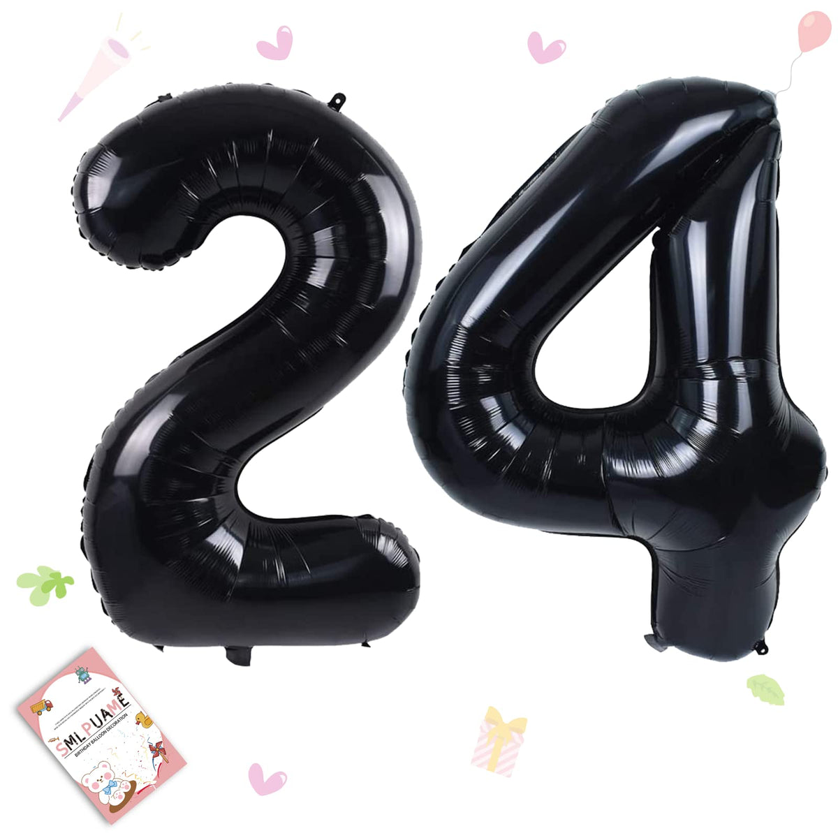 40-Inch Jumbo Foil Number Balloon for Birthday Parties