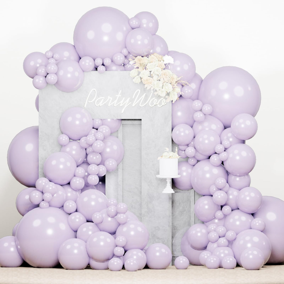 140-Piece Mixed-Size Balloon Pack for Party Decorations