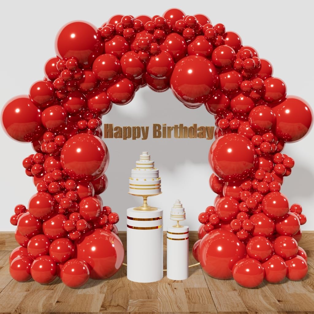 111-Piece Rainbow Balloon Arch & Garland Kit for Parties