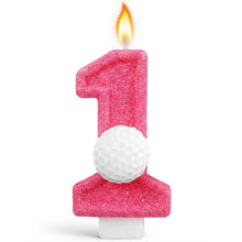 Strawberry Number 1 Candle for First Birthday Cakes