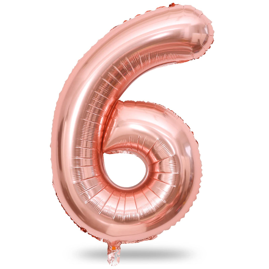40-Inch Jumbo Foil Number Balloon for Birthday & Events
