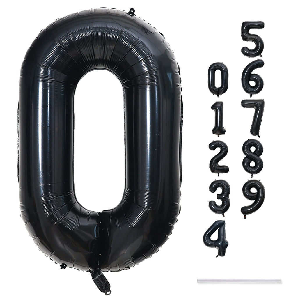 40-Inch Jumbo Foil Number Balloon for Birthday & Events