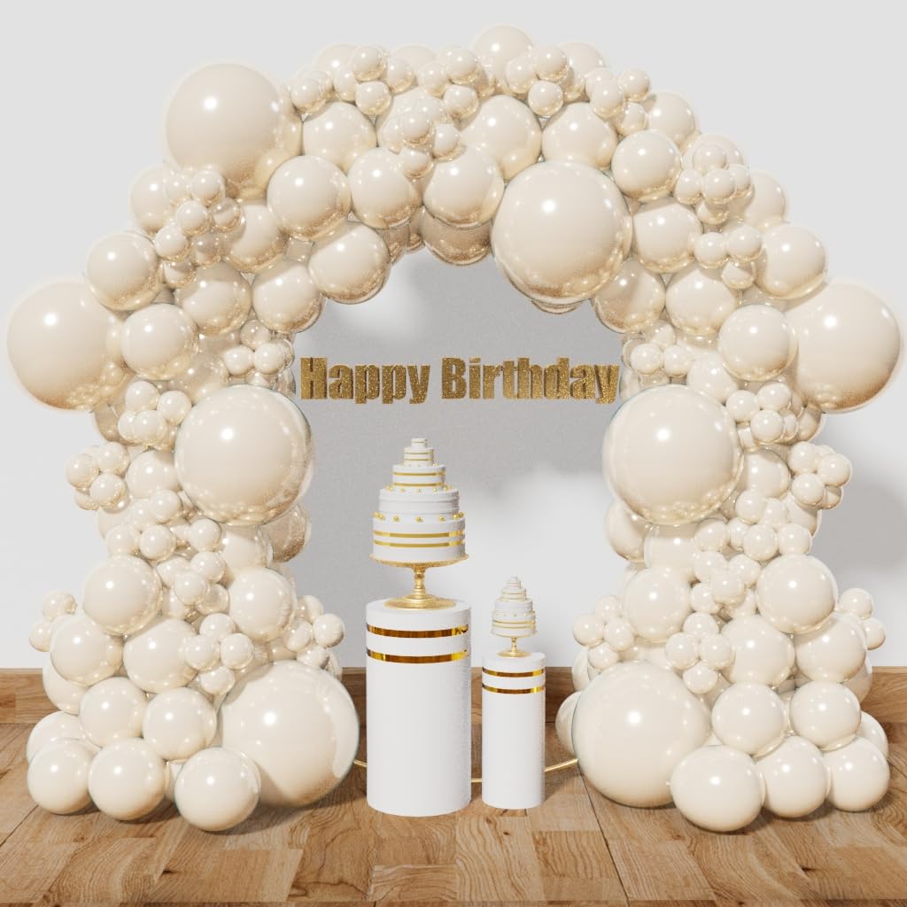 111-Piece Rainbow Balloon Arch & Garland Kit for Parties