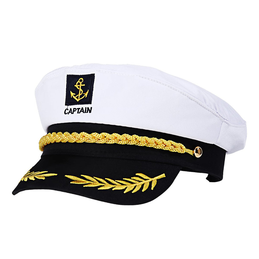 Adult Yacht Captain Sailor Hat for Costume Parties