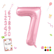 40-Inch Jumbo Foil Number Balloon for Birthday Parties