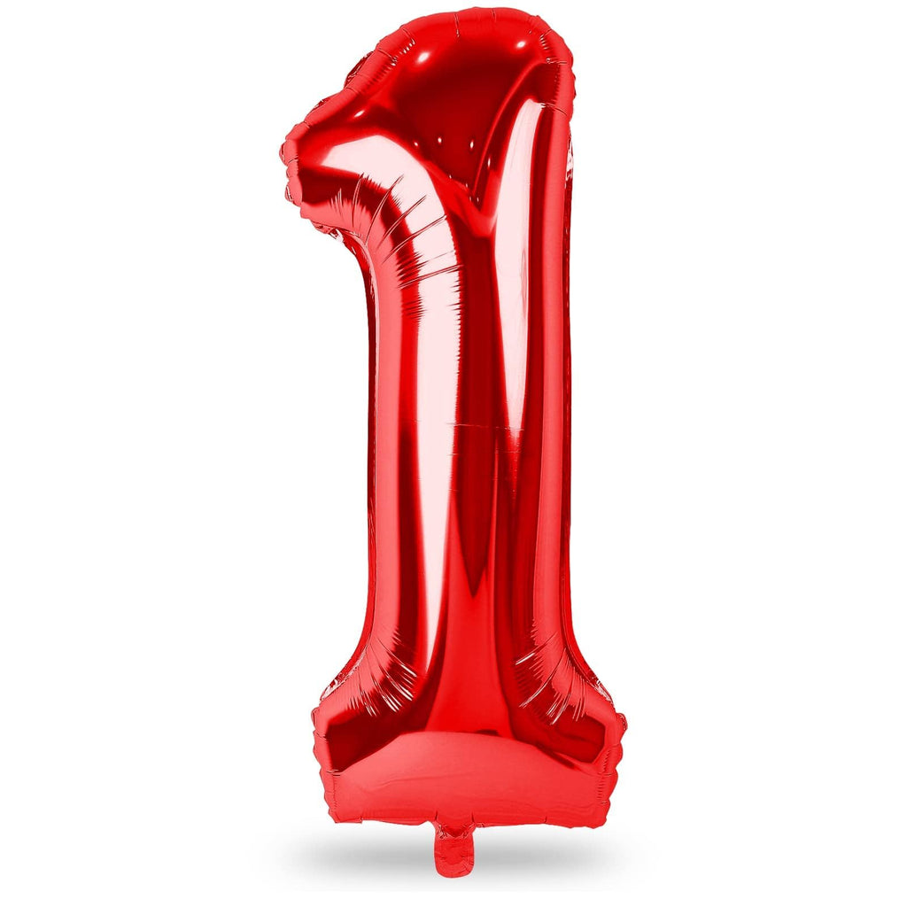 40-Inch Jumbo Foil Number Balloon for Birthday & Events