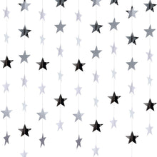 130-Foot Star Garland Banner for Parties & Event Decor