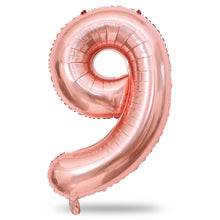 40-Inch Jumbo Foil Number Balloon for Birthday & Events