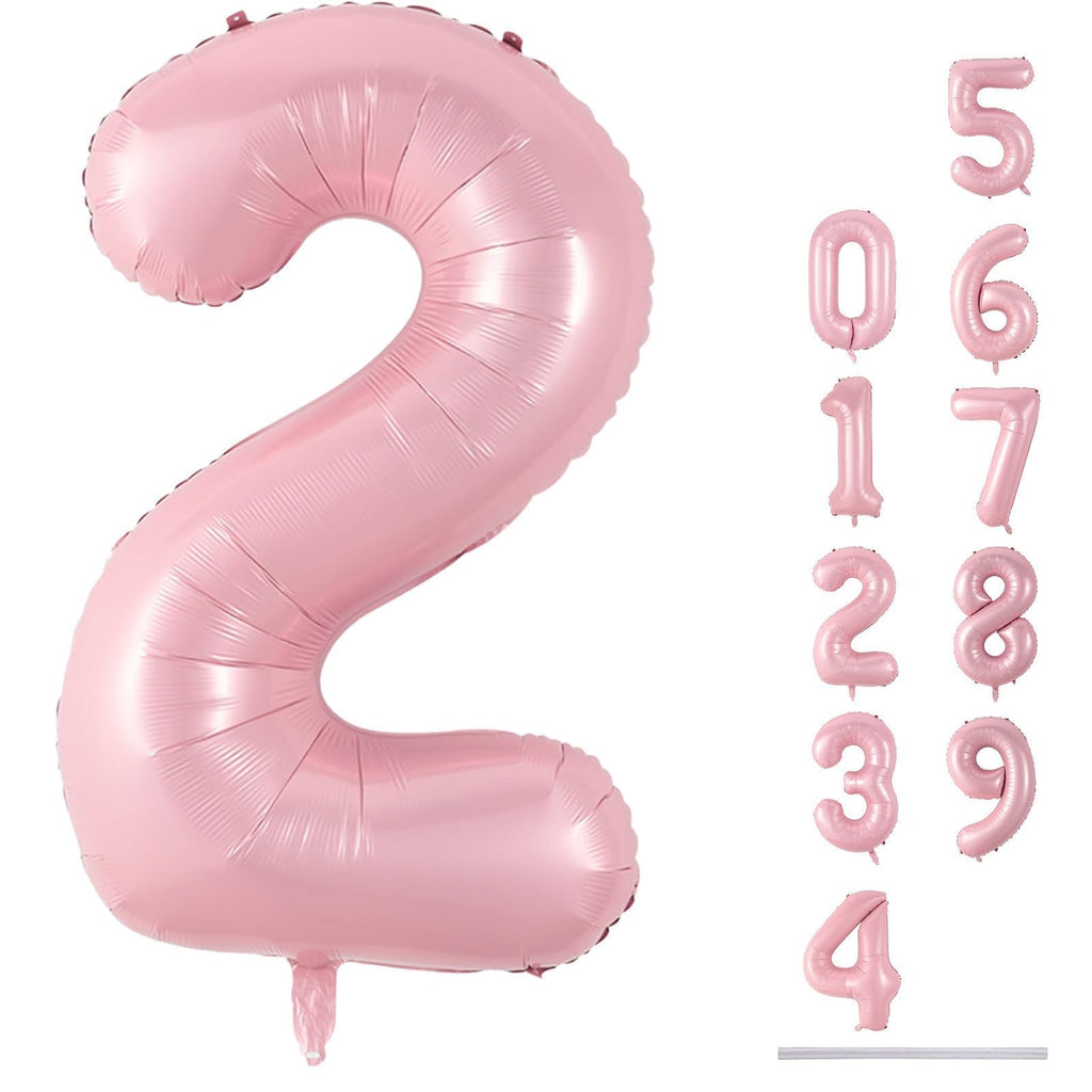 40-Inch Jumbo Foil Number Balloon for Birthday & Events