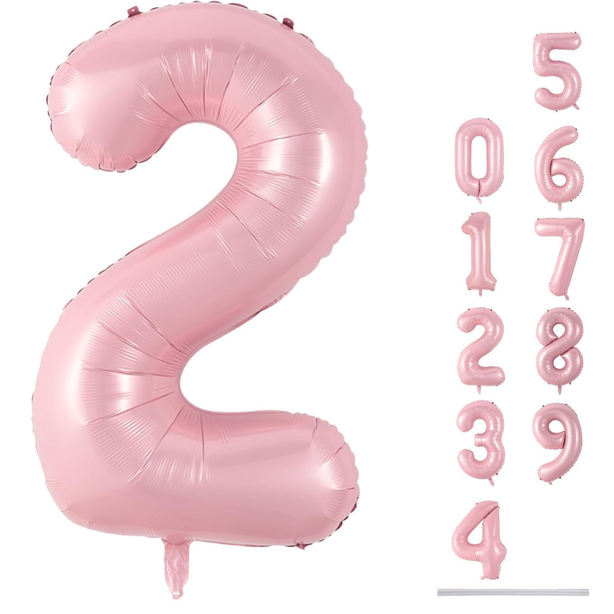40-Inch Jumbo Foil Number Balloon for Birthday & Events