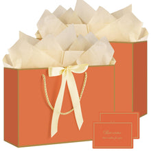 2-Piece Medium Gift Bag Set with Tissue Paper & Cards