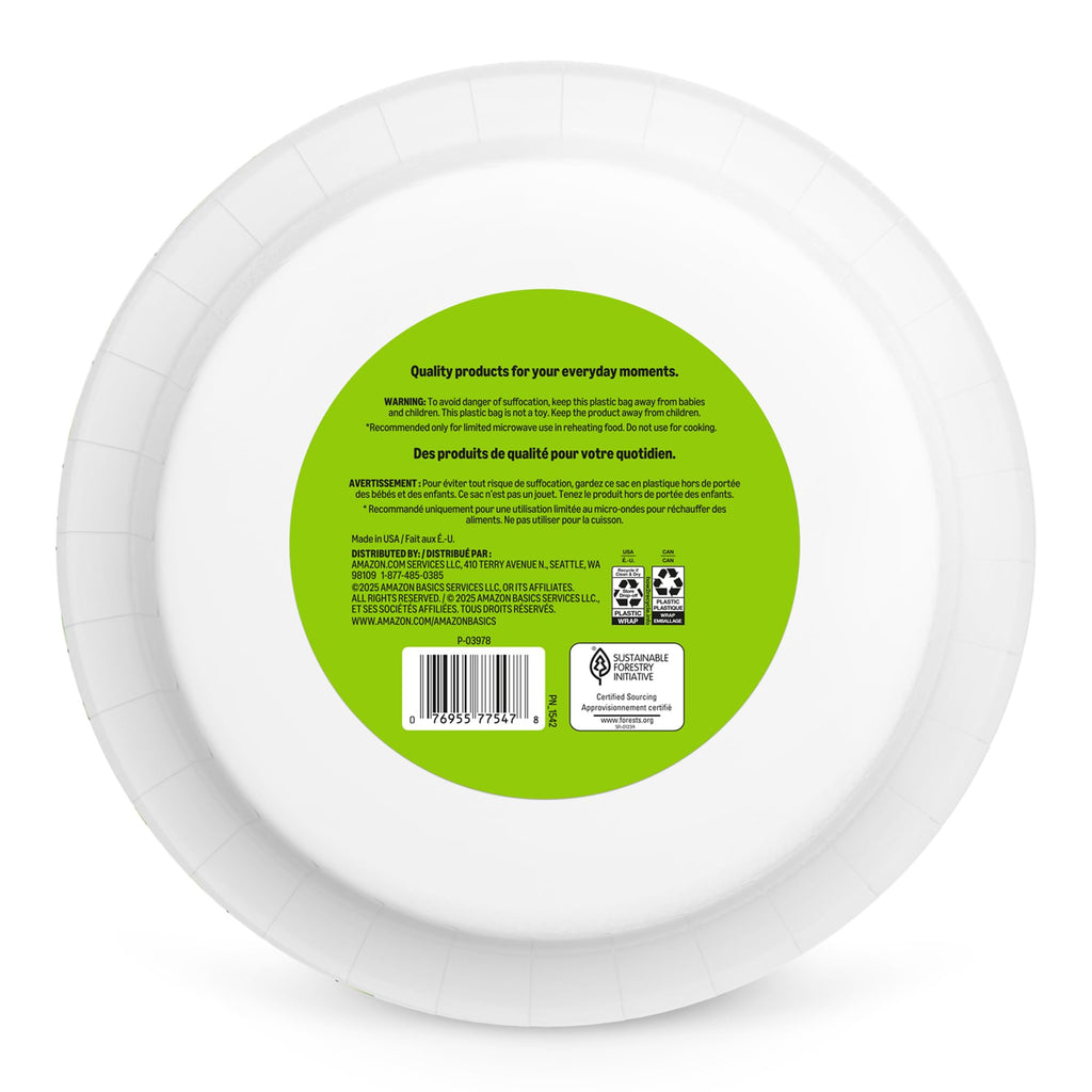 Amazon Basics-Everyday Paper Plates