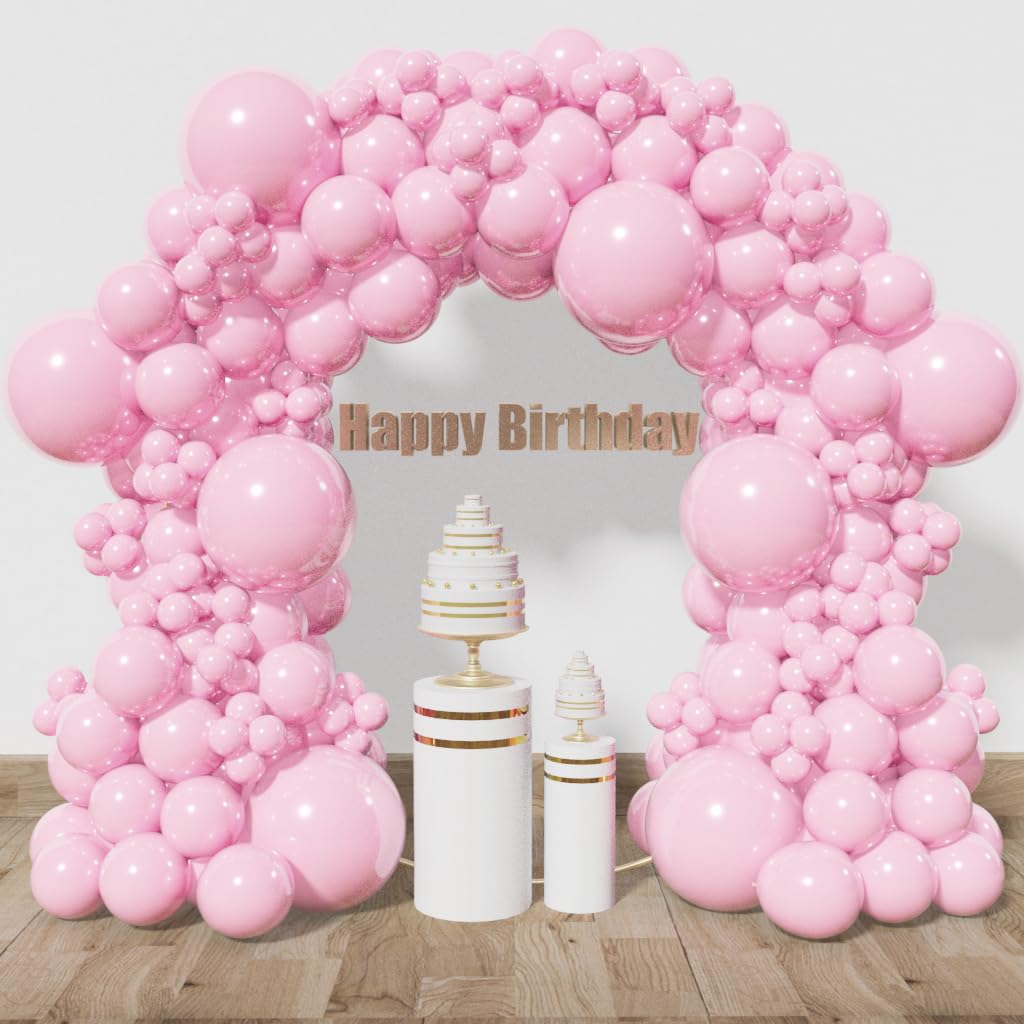 111-Piece Rainbow Balloon Arch & Garland Kit for Parties