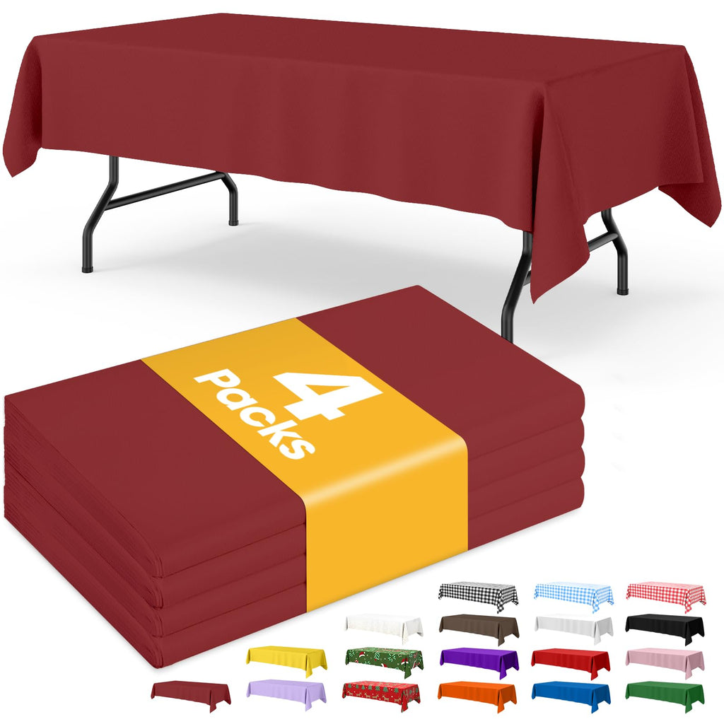 Niuara Plastic Table Cloth Disposable
