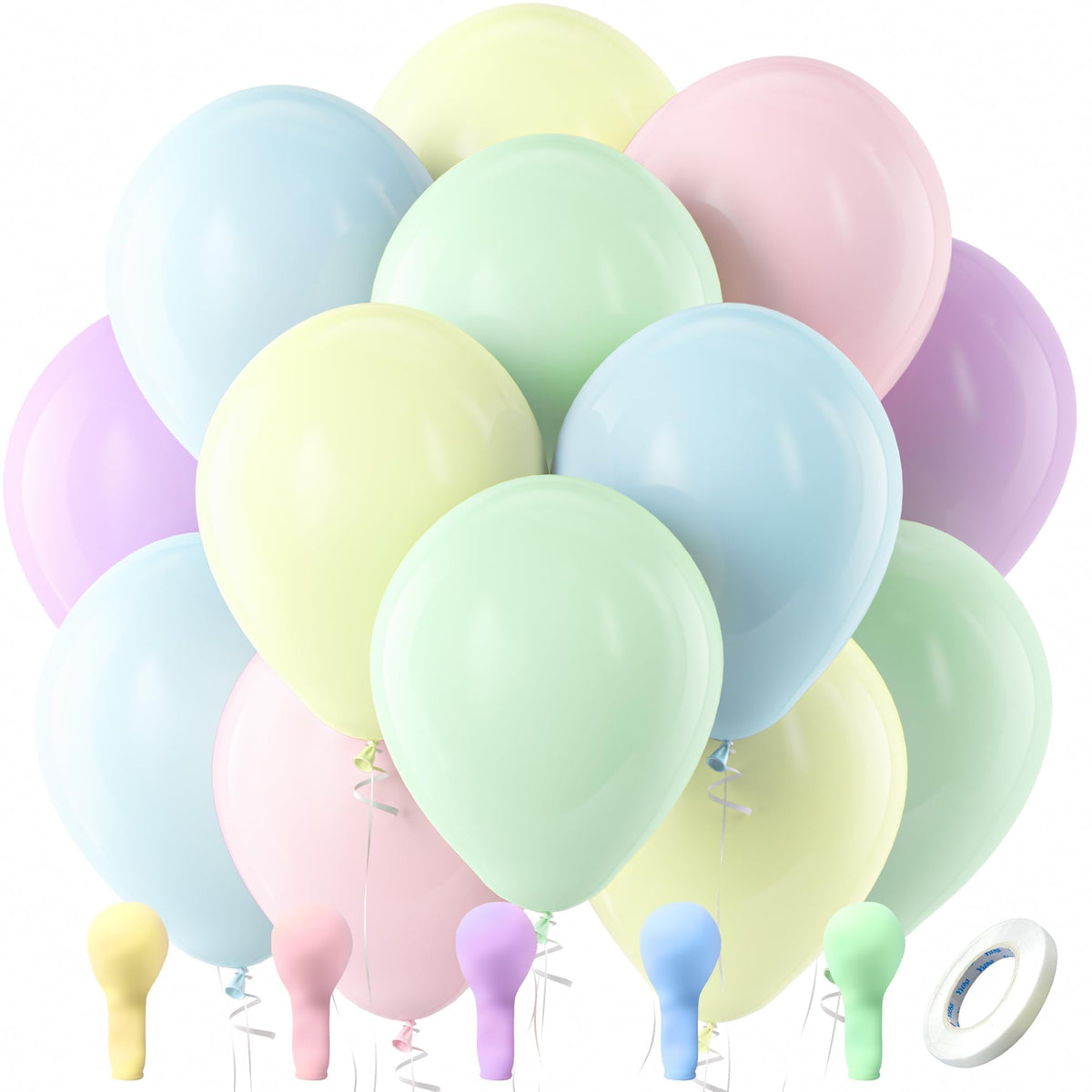 Assorted Latex Balloons for Parties & Event Decorations