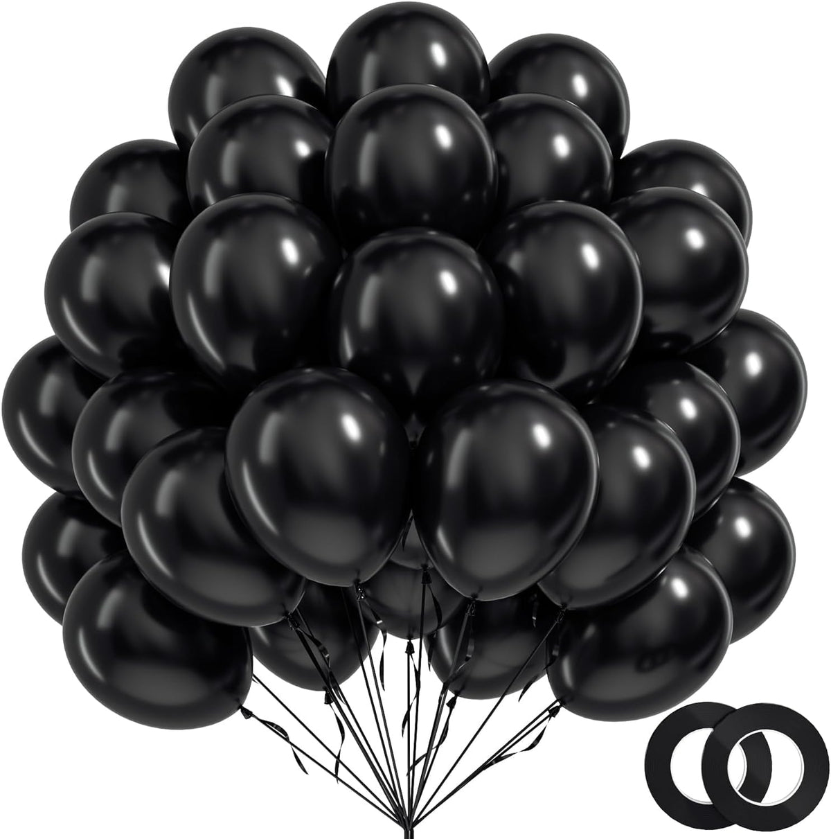 100-Pack 12-Inch Latex Balloons for Parties & Events