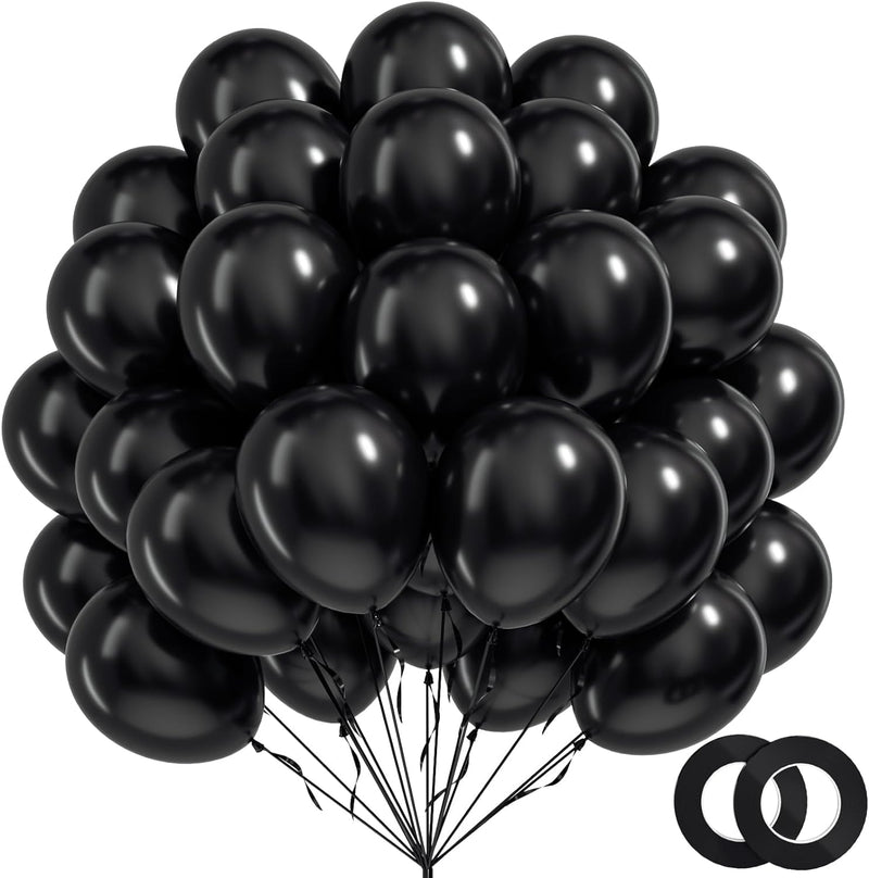 100-Pack 12-Inch Latex Balloons for Parties & Events