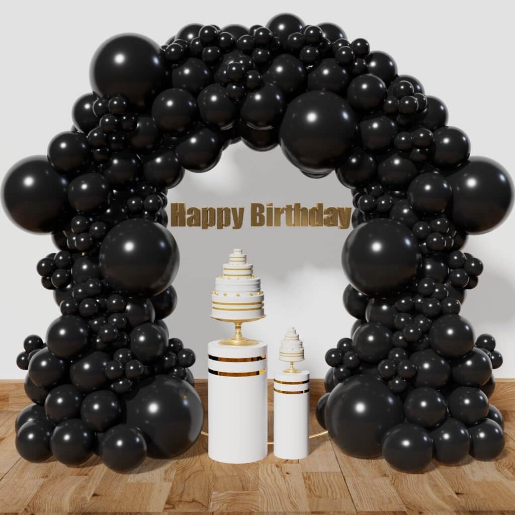 111-Piece Rainbow Balloon Arch & Garland Kit for Parties