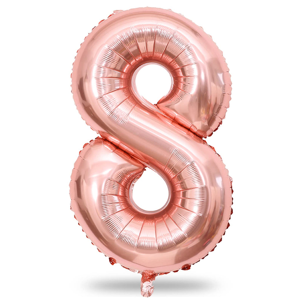 40-Inch Jumbo Foil Number Balloon for Birthday & Events