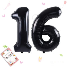 40-Inch Jumbo Foil Number Balloon for Birthday Parties