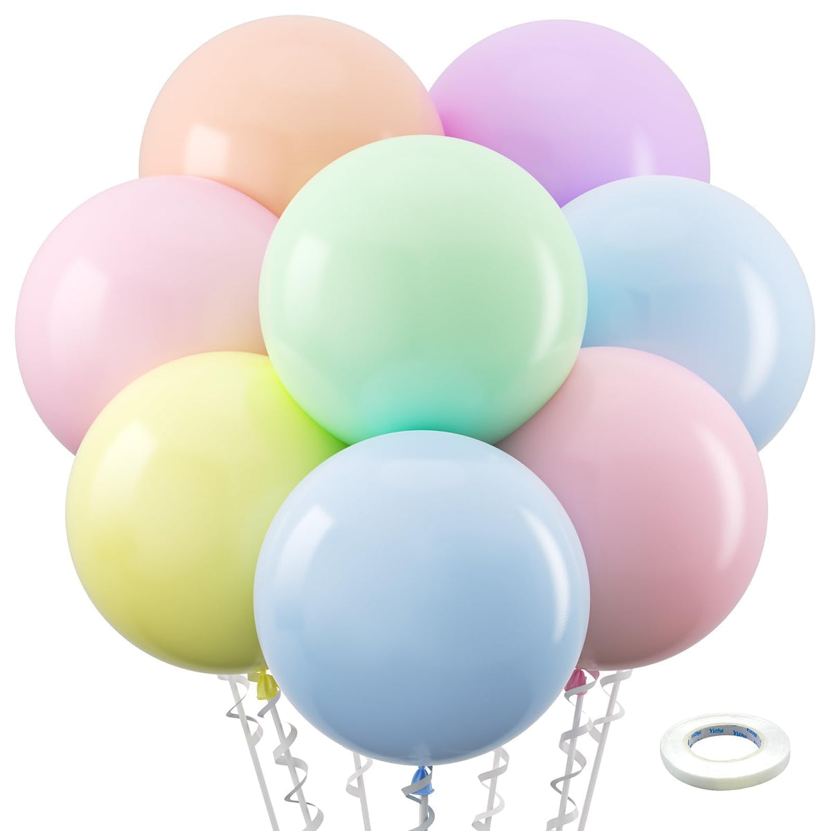 Assorted Latex Balloons for Parties & Event Decorations