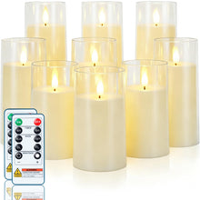 Homemory Acrylic Flameless Candle Set for Party Decor