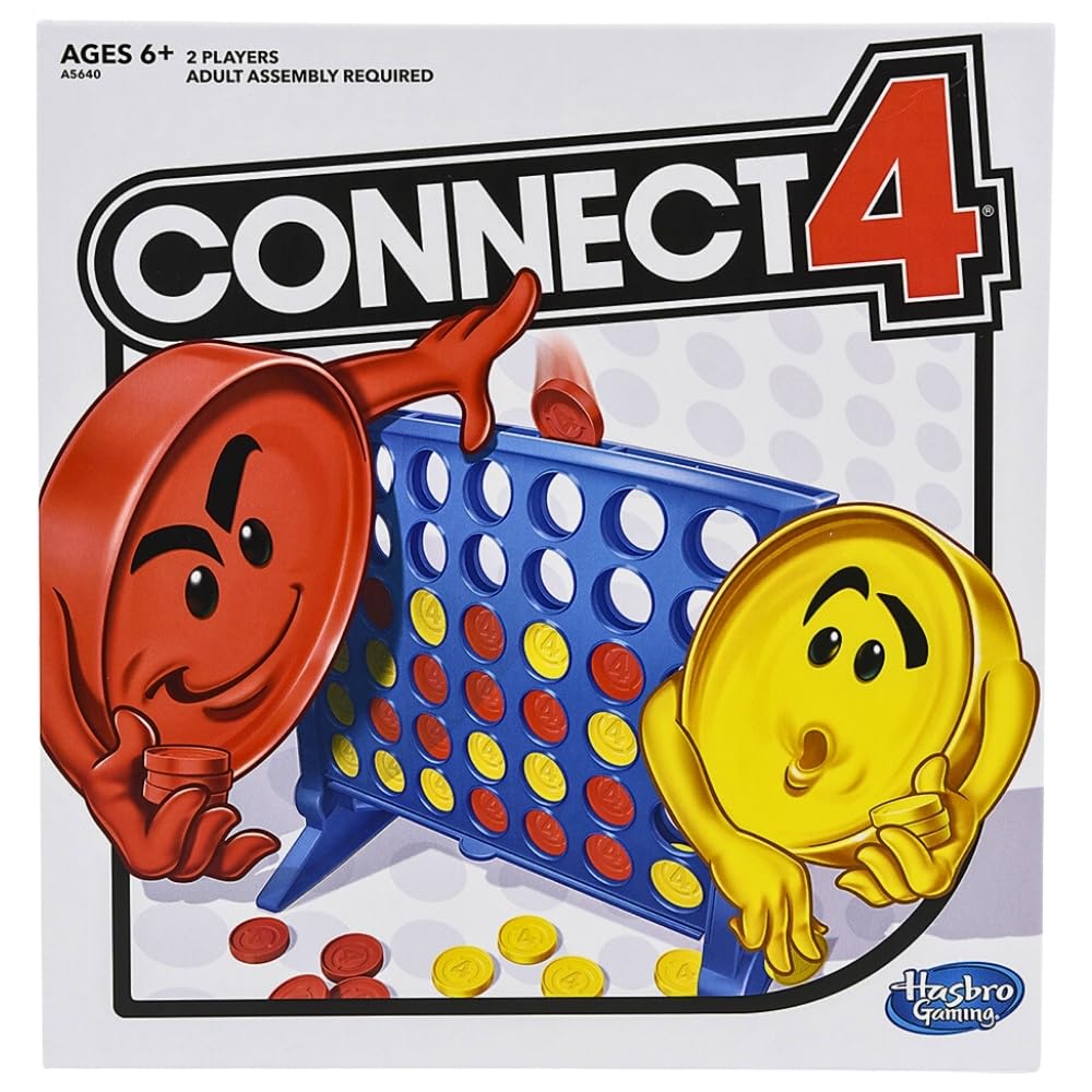 Connect 4 Classic Strategy Board Game for Two Players