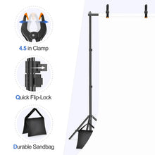 Adjustable Backdrop Stand for Parties & Photo Shoots