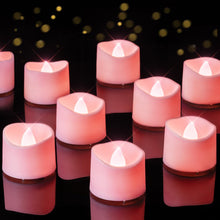 Battery-Operated Flameless Tea Light Candles, 200+ Hours