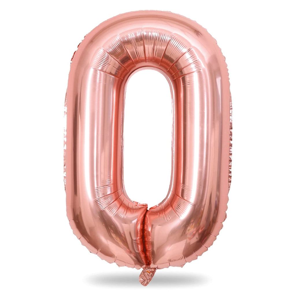 40-Inch Jumbo Foil Number Balloon for Birthday & Events