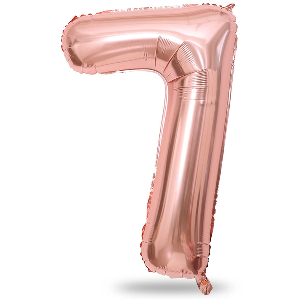 40-Inch Jumbo Foil Number Balloon for Birthday & Events
