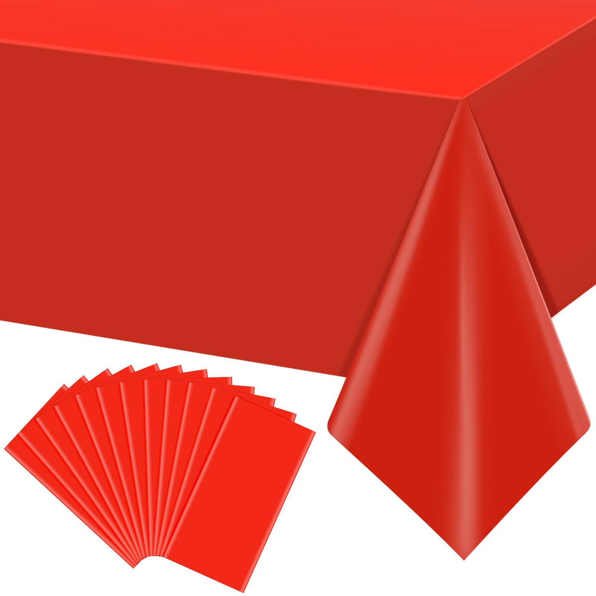 YIDAKO Disposable Plastic Tablecloth for Party Events