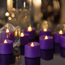 Battery-Operated Flameless Tea Light Candles, 200+ Hours