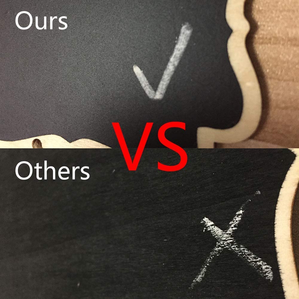 Mini Chalkboard Signs with Easel Stands for Party Tables