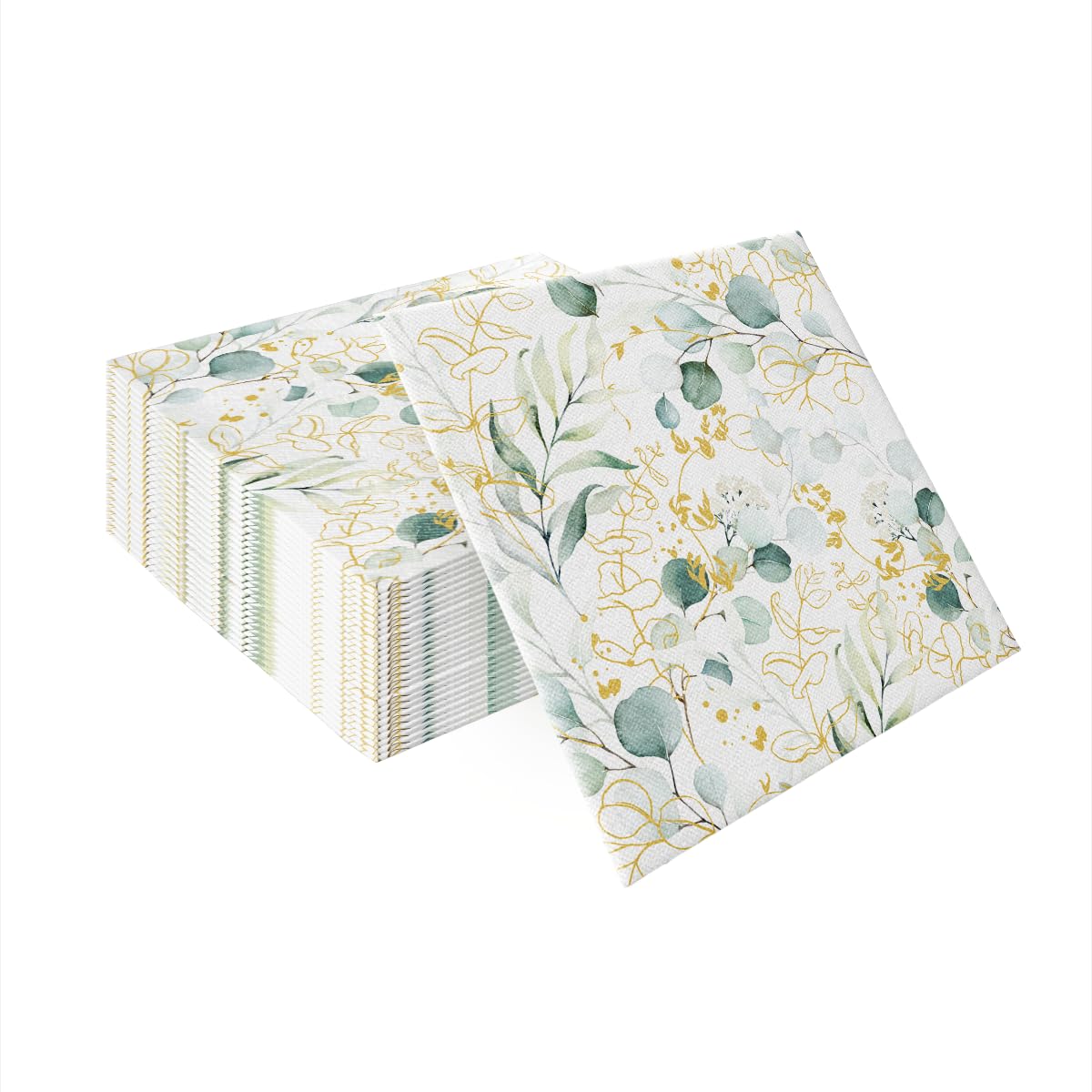 Linen-Feel Pre-Folded Napkins with Flatware Pockets