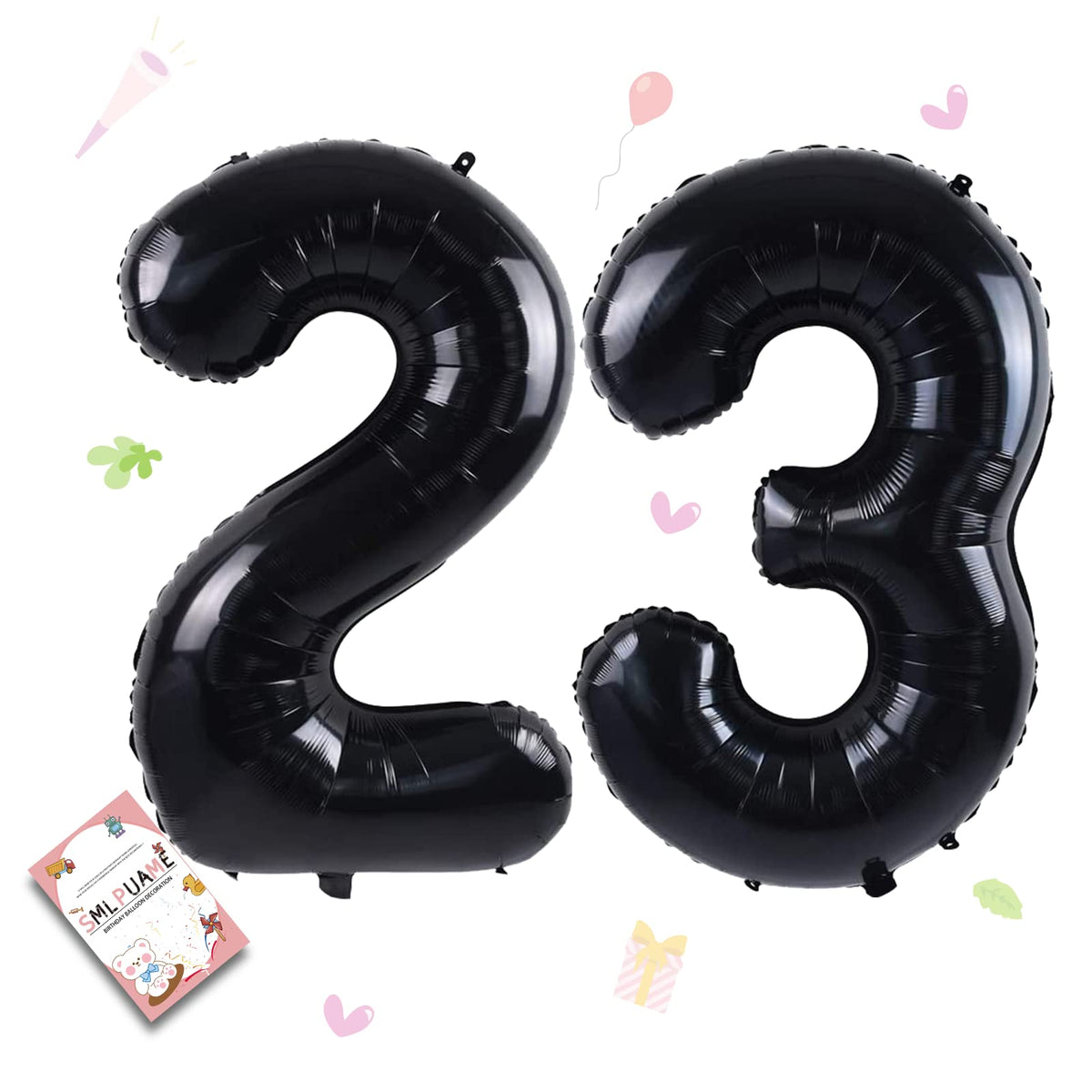 40-Inch Jumbo Foil Number Balloon for Birthday Parties