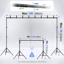 Adjustable Backdrop Stand for Parties & Photo Shoots