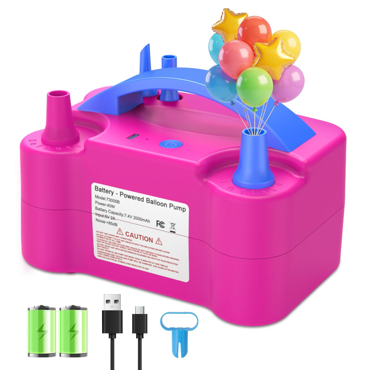 Portable Electric Balloon Pump for Party Decorations