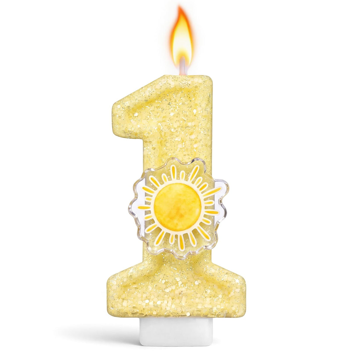 Strawberry Number 1 Candle for First Birthday Cakes