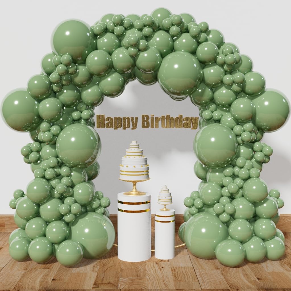 111-Piece Rainbow Balloon Arch & Garland Kit for Parties