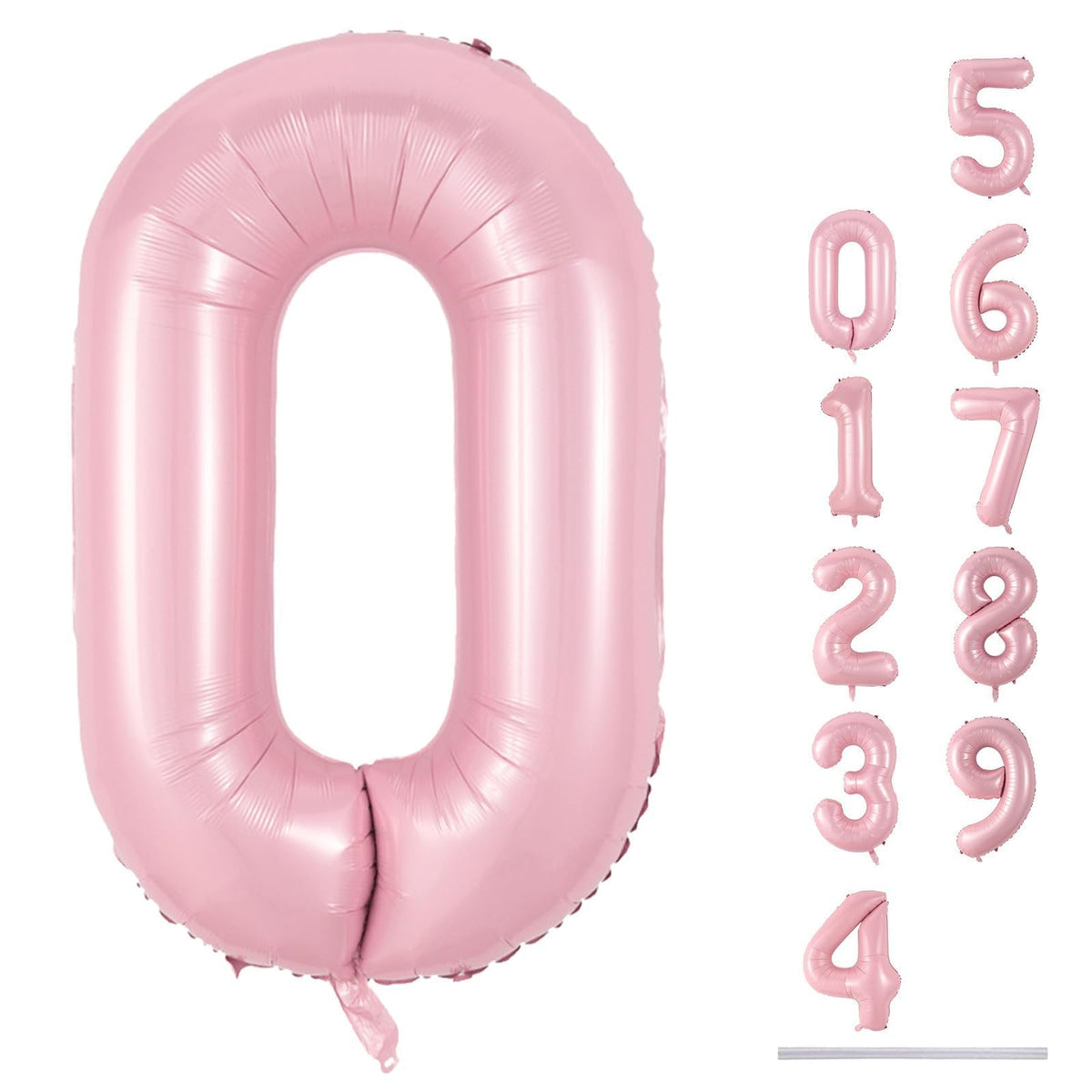 40-Inch Jumbo Foil Number Balloon for Birthday & Events